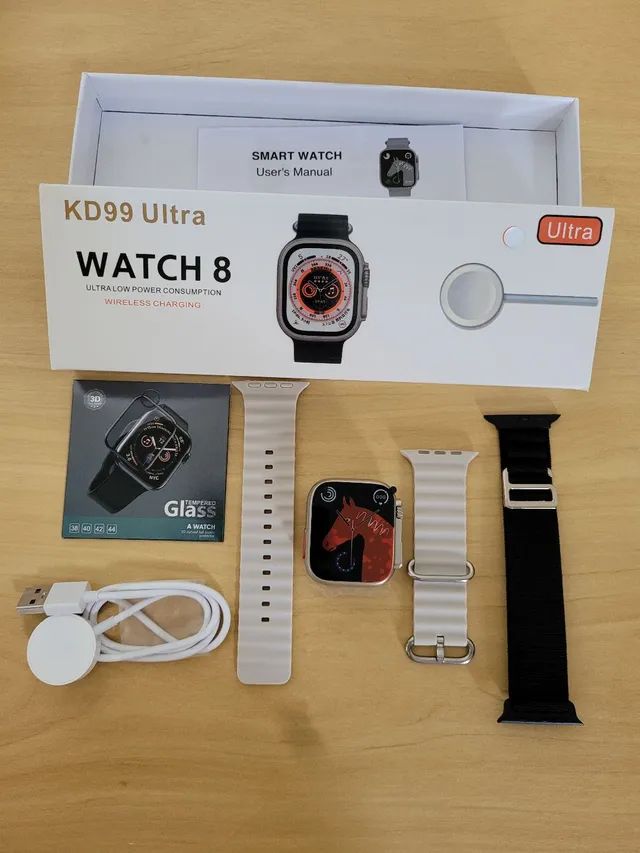 Smartwatch Ultra KD99 +  Brindes - Foto 4