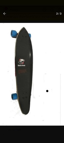 Skate Longboard Black Sheep semi-novo