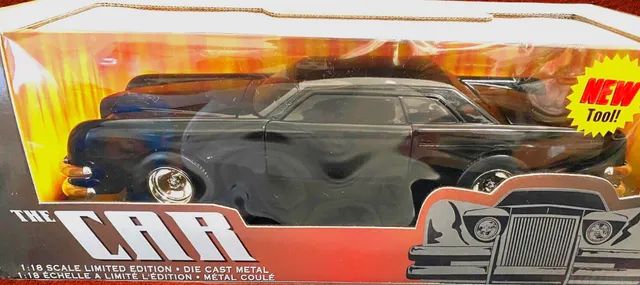 1/18 American Muscle "The Car" Filme Lincoln Preto 1977 - George Barris - Foto 4
