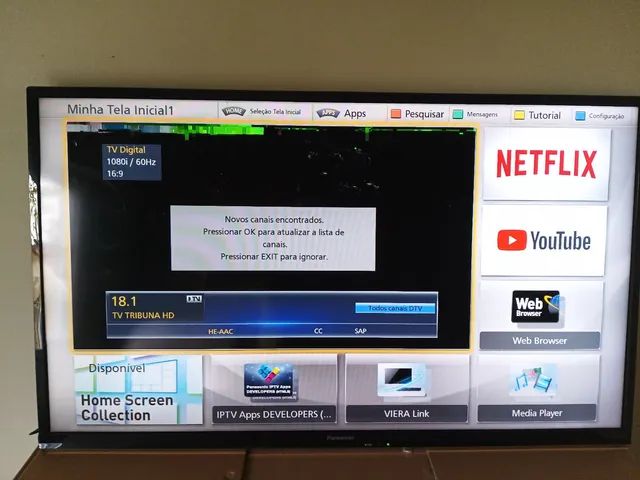 Como baixar aplicativos na smart TV Panasonic