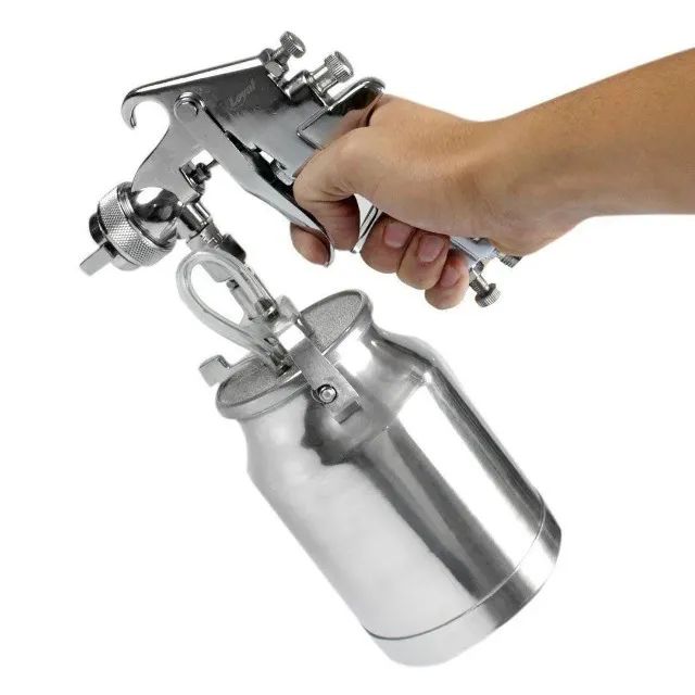 PISTOLA TINTA ALTA PRESSAO 1000ML - LOTUS - Foto 3