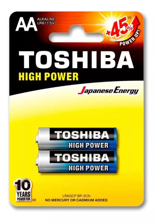 Pilhas Alcalinas Toshiba Aa Pequena (Cartela Com 2) Loja Coimbra Computadores Entregamos