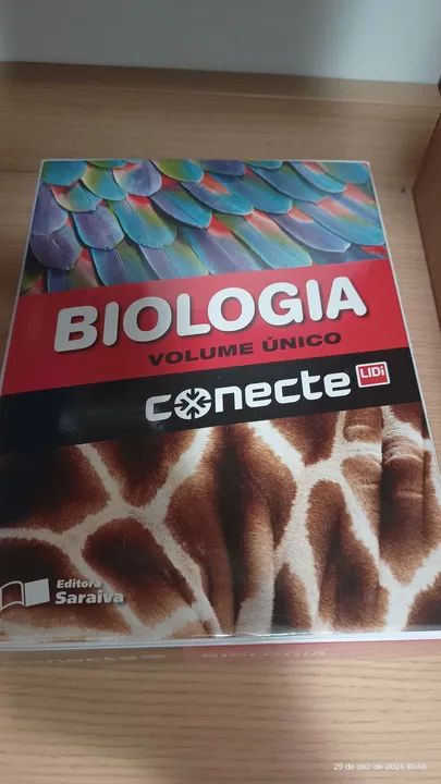 Box Livro Biologia - Volume único - Editora Saraiva