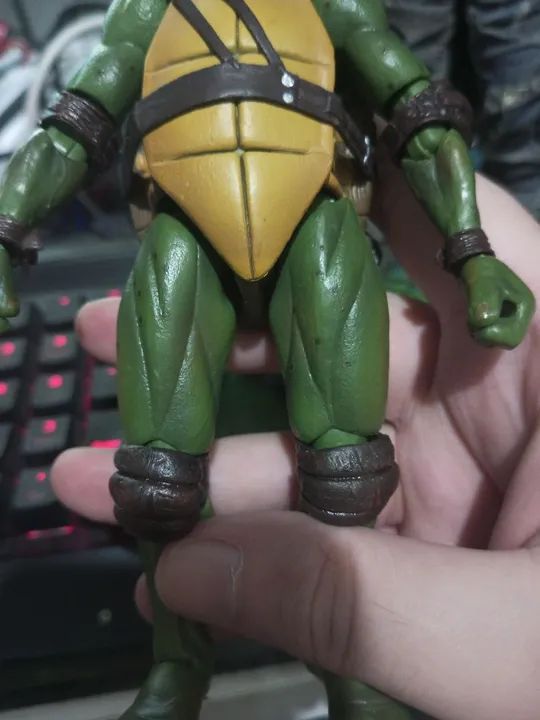 Tartarugas ninjas Leonardo movie neca original - Foto 3