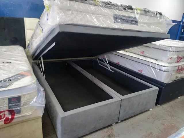 Baú cama box - fabricamos todos os tamanhos !!! Temos colchões  - Foto 5