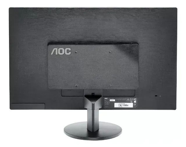 Monitor AOC M2470SWH Led 23.6" Preto 100V 240V zero  - Foto 4