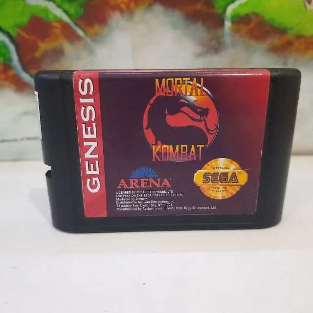 Mortal Kombat 2 mega drive sega genesis