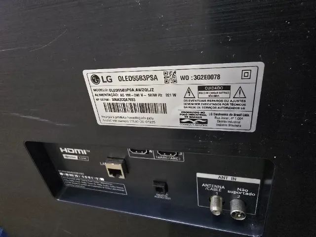 Smart TV 55 LG OLED55B3PSA Inteligência Artificial AI ThinQ - Foto 4