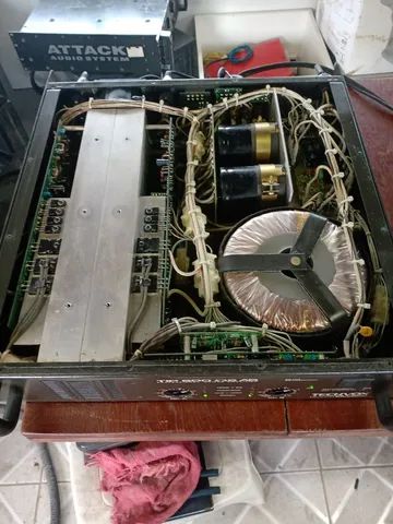 Amplificador techvox tipo 800 2homs - Foto 3