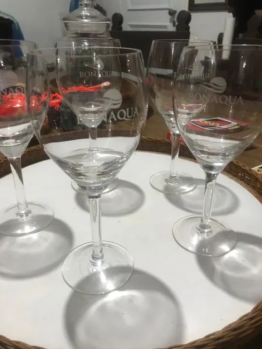 Promoção Urgente - 5 Taças de Cristal 18cm  - Foto 4