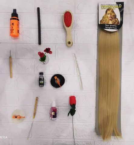Cabelo Organico 165g 65cm Tufo Liso - Cor (#24) - Foto 2
