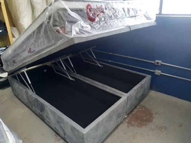 Baú cama box - fabricamos todos os tamanhos !!! Temos colchões  - Foto 4