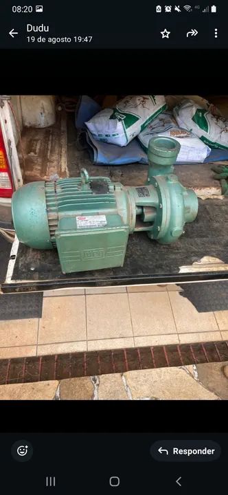 Bomba Thebe THB 18R com motor Weg 10 Cv 220V - Foto 5