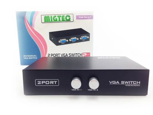 Chaveador Switch VGA 2x1 - Foto 2