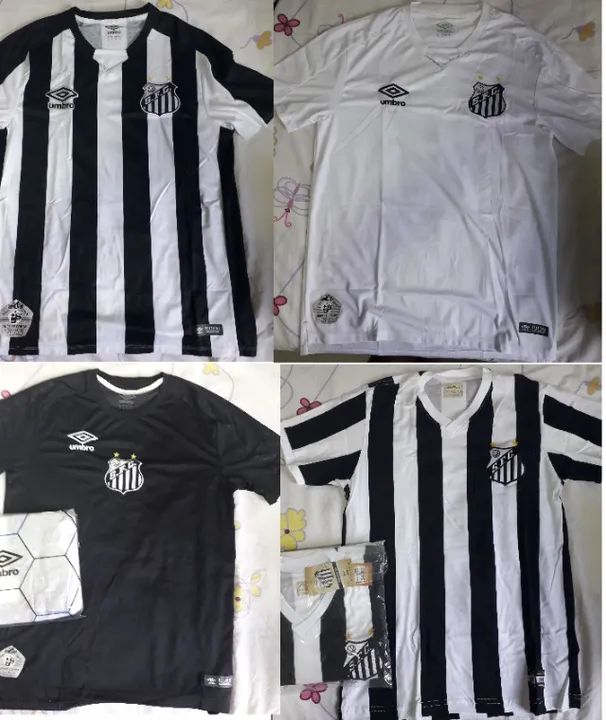 Camisas Santos FC (LER DESCRIÇÃO)