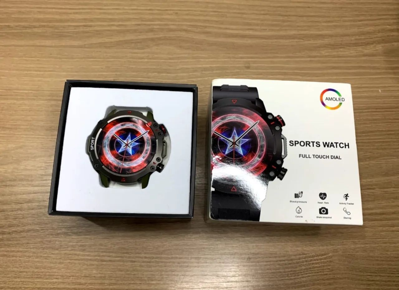 Smart Watch LEMFO tela AMOLED - Foto 2