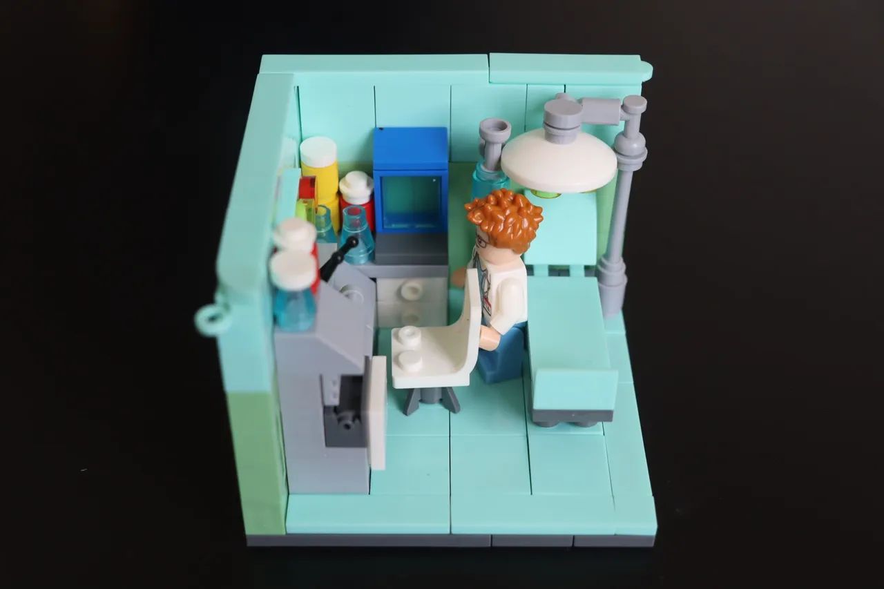 Lego ambientes de profissões 