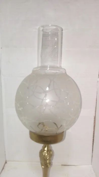 abajur candinheiro vidro grande cristal - Foto 3