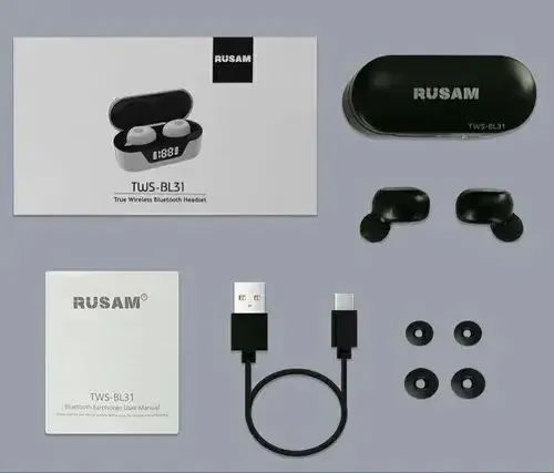 Fone Rusam recarregável  - Foto 2