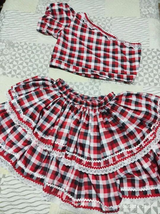 Roupa caipira feminina o conjunto