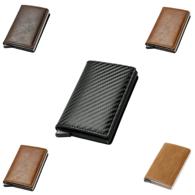 Oferta Promoção! Carteira Antifurto Automática - Compacta e Elegante