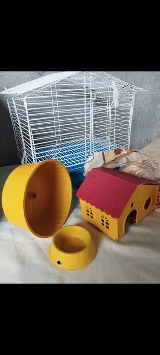 Kit Gaiola para Hamster - Foto 4