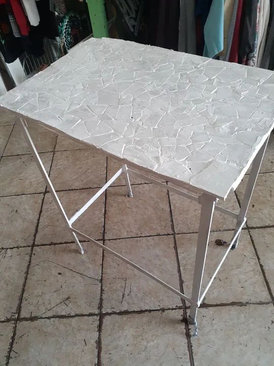Mesa de apoio branca microondas - Foto 2