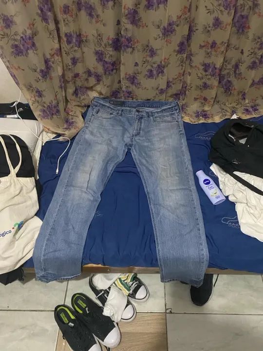 Calça Jeans Armani Exchange Reta