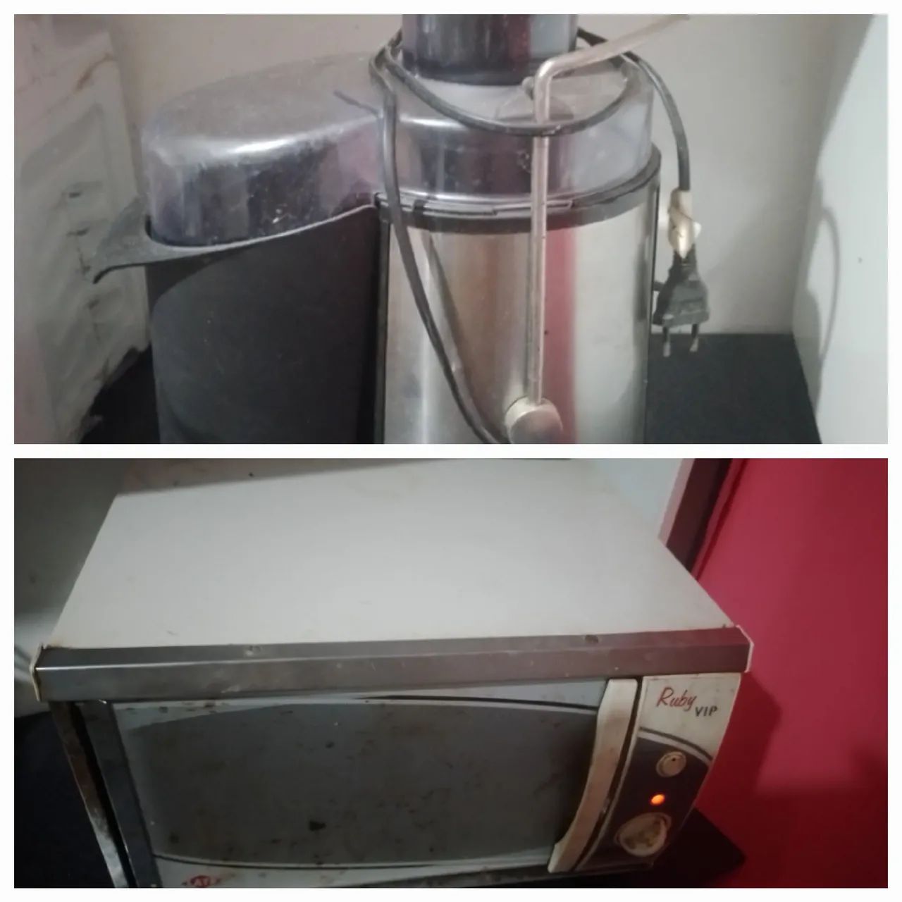 Forno + espremedor de frutas