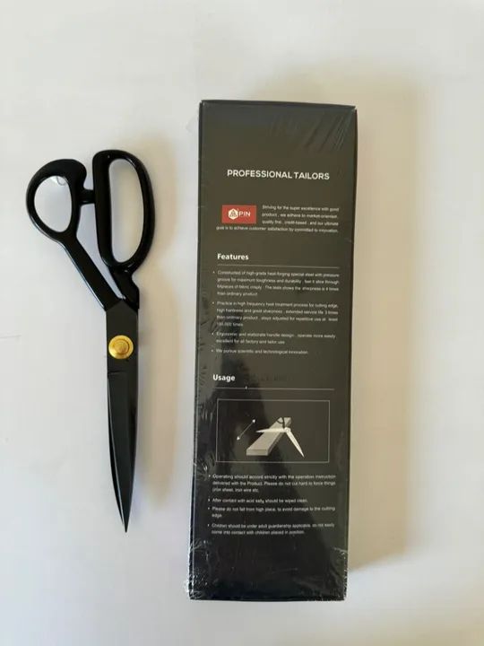  Tesoura de Costura Profissional de 30cm Smith Chu (lacrada) - Foto 4