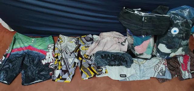 Roupas de marca, bermudas , calça, camisas - Foto 3