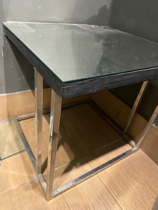 Mesa de apoio quadrada  - Foto 2