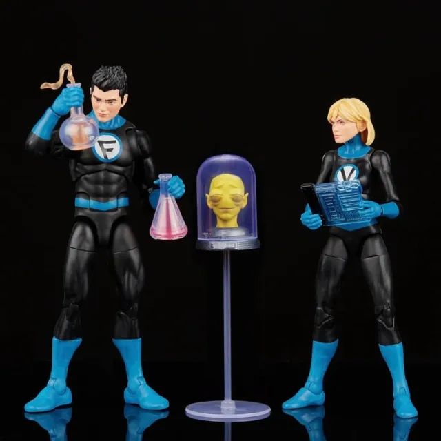 Fantastic Four Franklin Valeria Marvel Legends - Lacrado - Foto 3