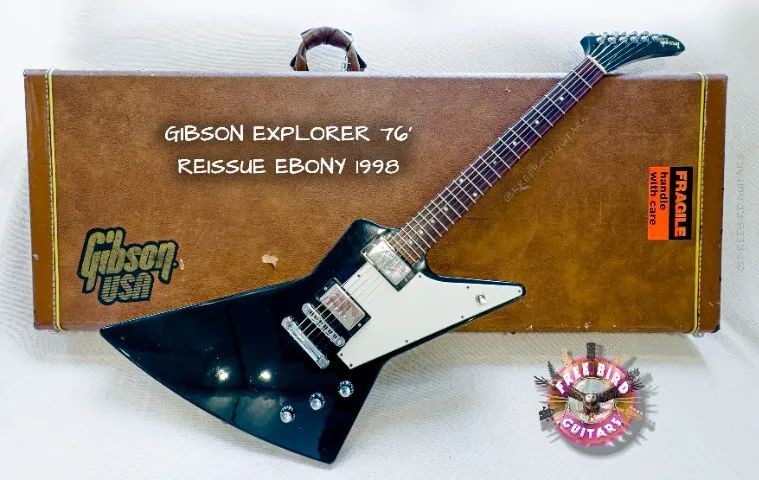 ギター Gibson Explorer 76 Reissue Ebony 2002 ギター Gibson