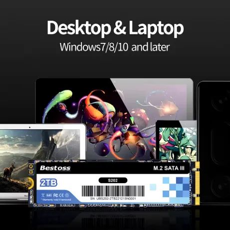 SSD Bestoss M.2 2280 SATA III 512GB - Alta Performance e Confiabilidade!