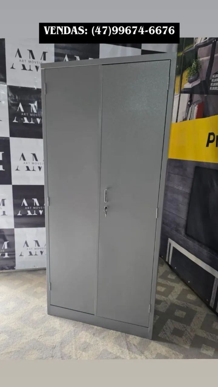 armário em aço