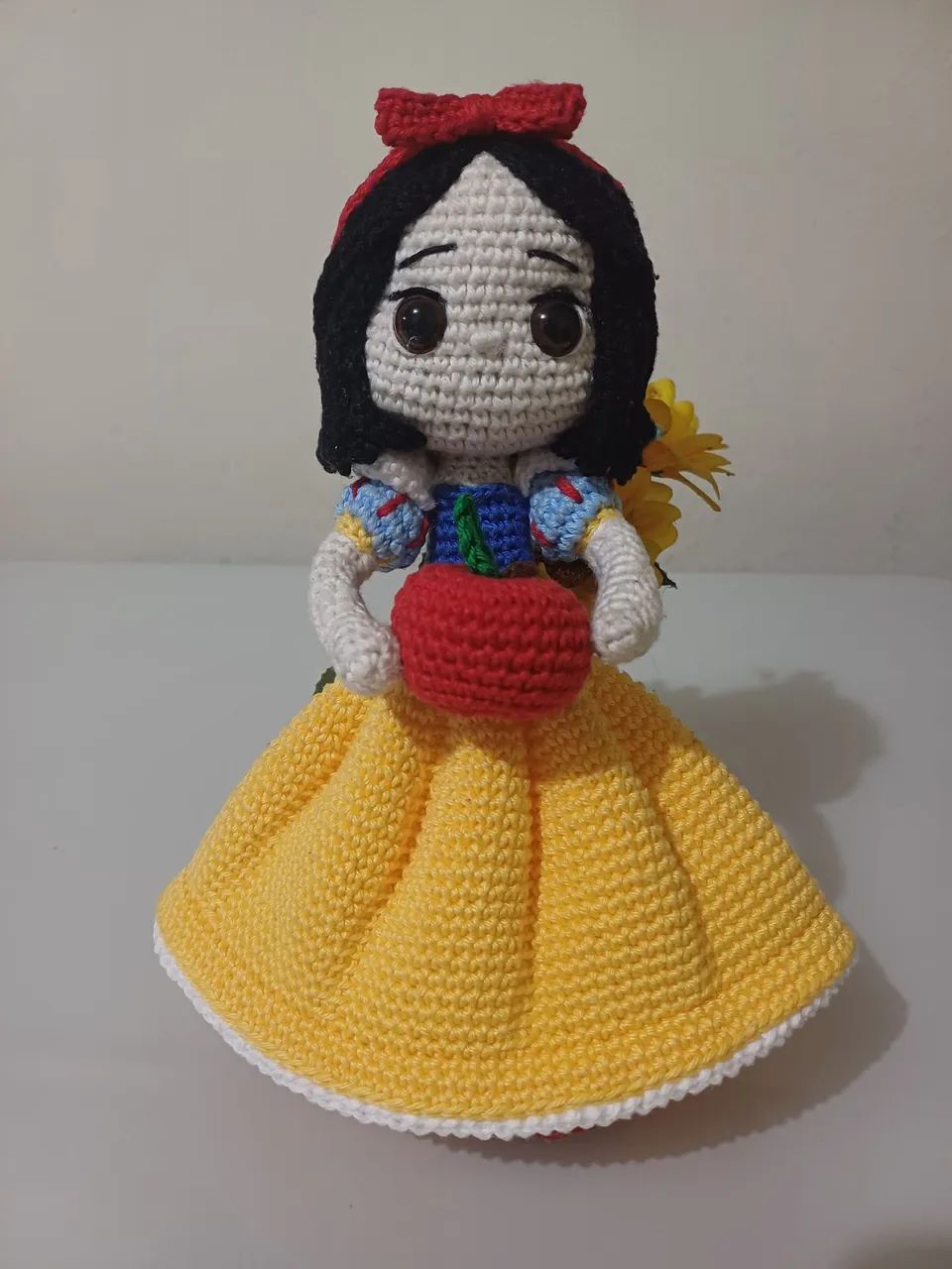Boneca em crochê Amigurumi 