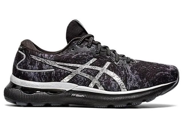 Tênis Asics Gel-Nimbus 24 - Preto/Prata