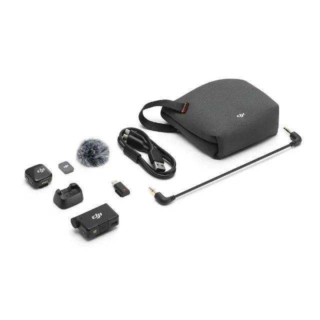 Microfone DJI Mic Mini (1 TX Microfone + 1 RX Receptor) Novo Lacrado - Foto 2