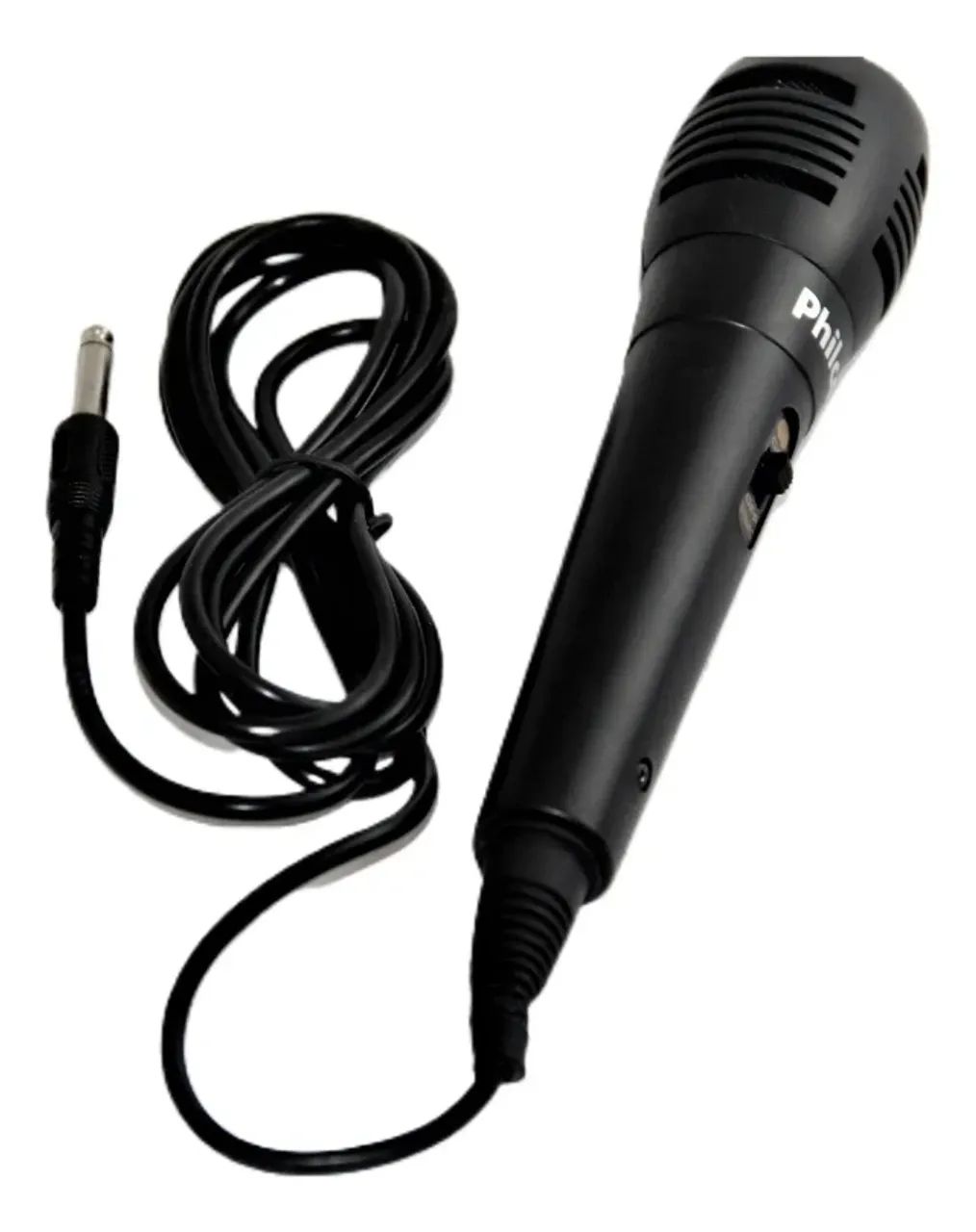 Microfone Preto Com Fio Mini System Philco Pht777n Ph200n Cor Preto P10 - Foto 2