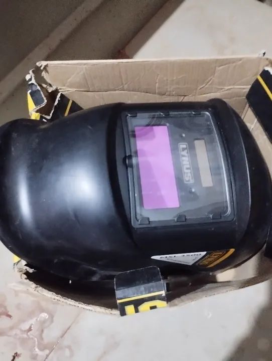 Máscara de solda automática lynus - Foto 2