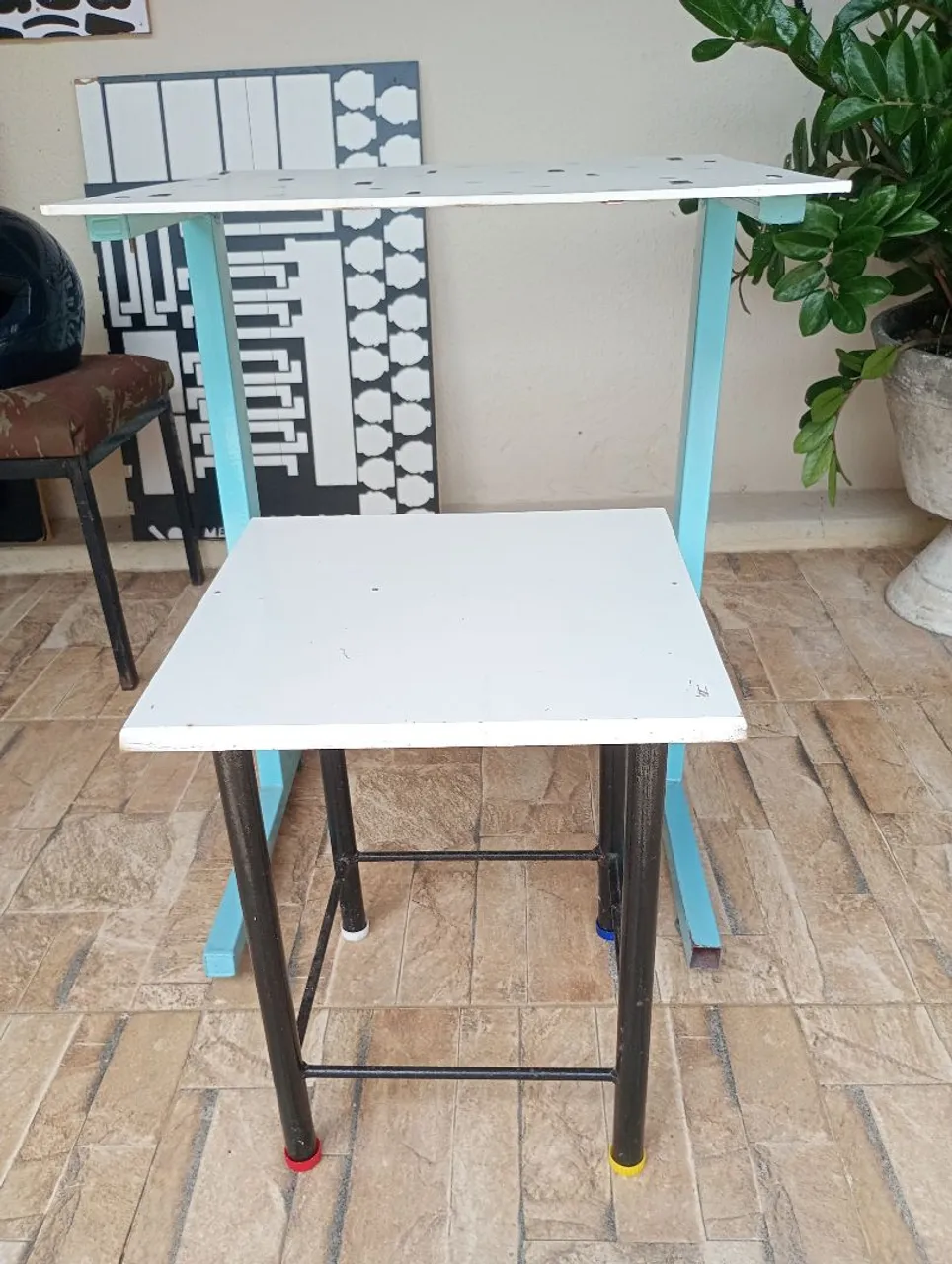 Conjunto de mesas decorativas