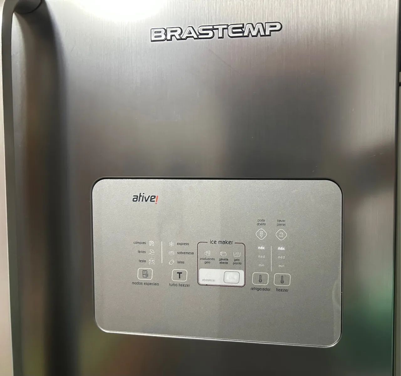 Geladeira Brastemp Inox, Side by Side, Frost Free - Foto 5