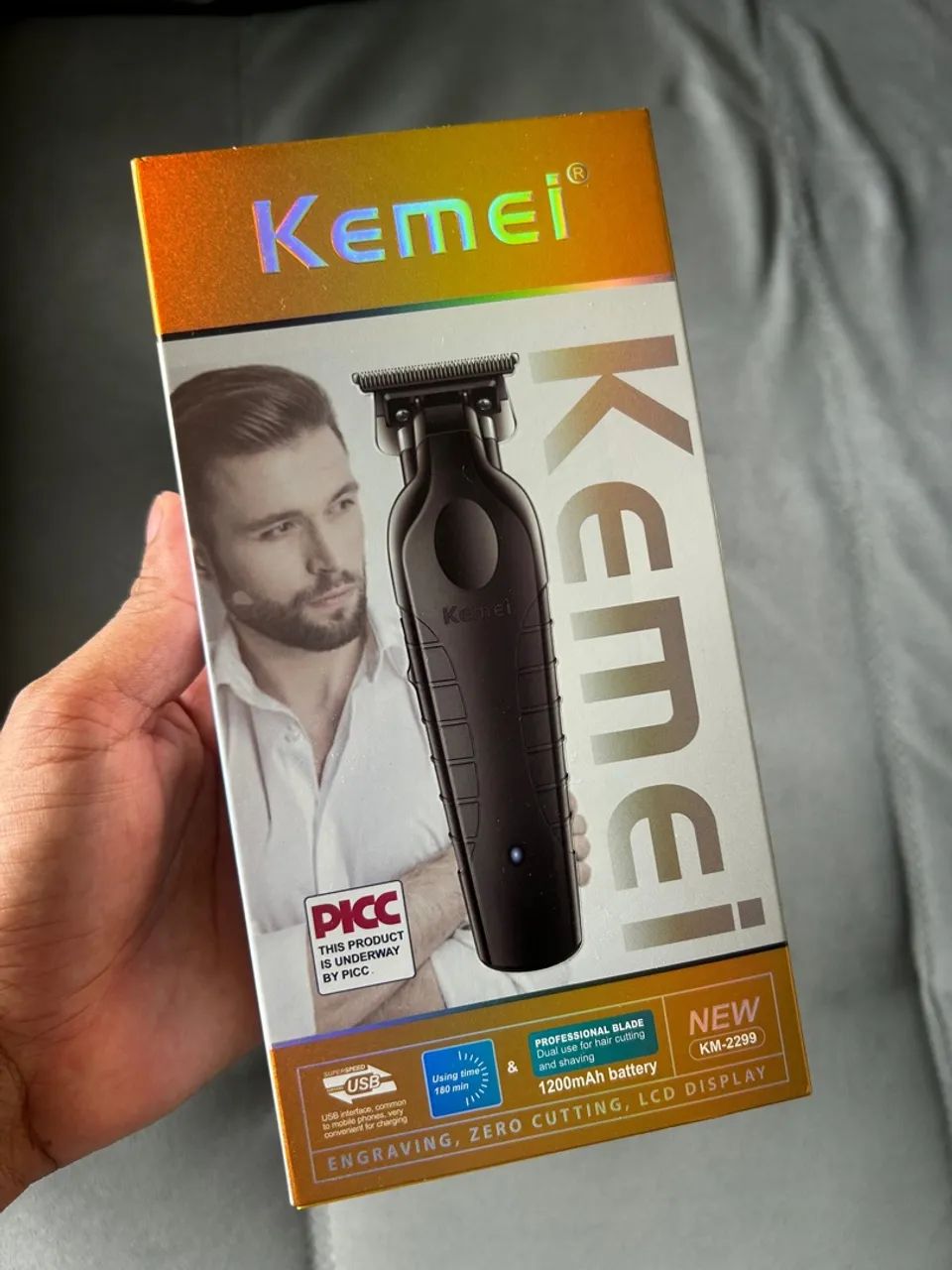 Kemei máquina para acabamento 