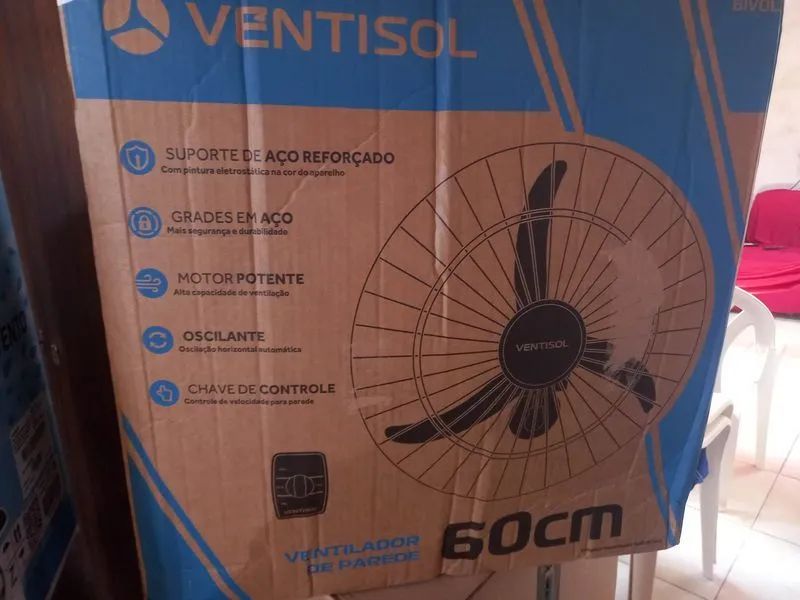 Ventilador de parede 60cm e de coluna 40cm  - Foto 4