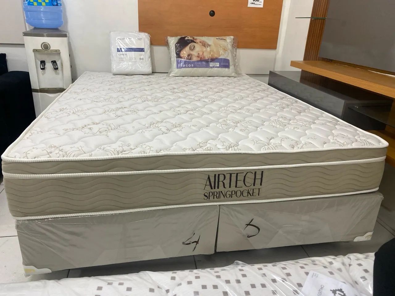 Cama Queen molas ensacadas nova  - Foto 2