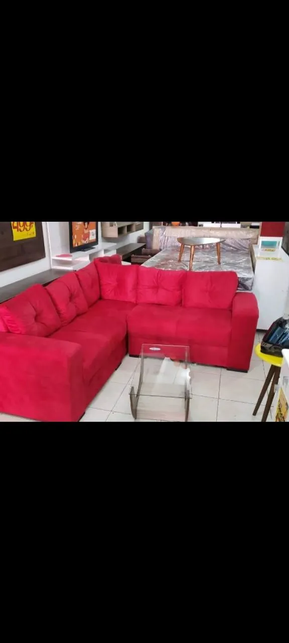 Sofá de 2\3 conjunto R$ 650,00 fotos ilustrativas