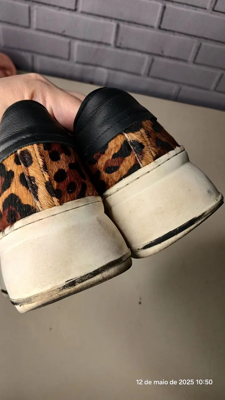 Tênis Animal Print Tam: 35 Marca: Arezzo - Foto 3