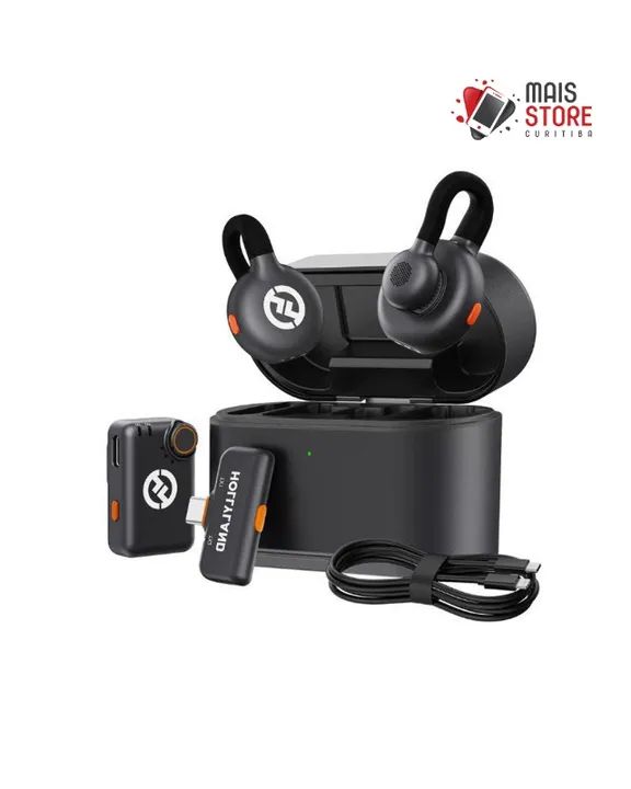 Microfone de Lapela sem fio Hollyland Lark M2S (Novo-Lacrado)