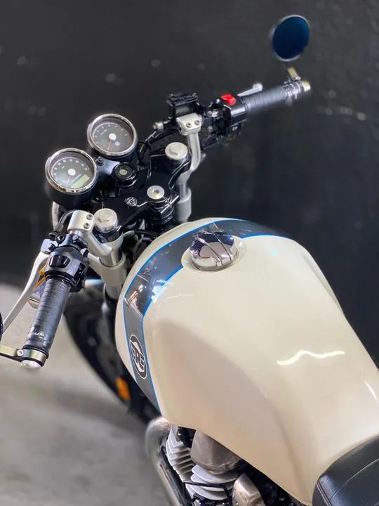 CONTINENTAL GT ROYAL ENFIELD I/ CGT 650 BRANCA 2020/2021 - Foto 5